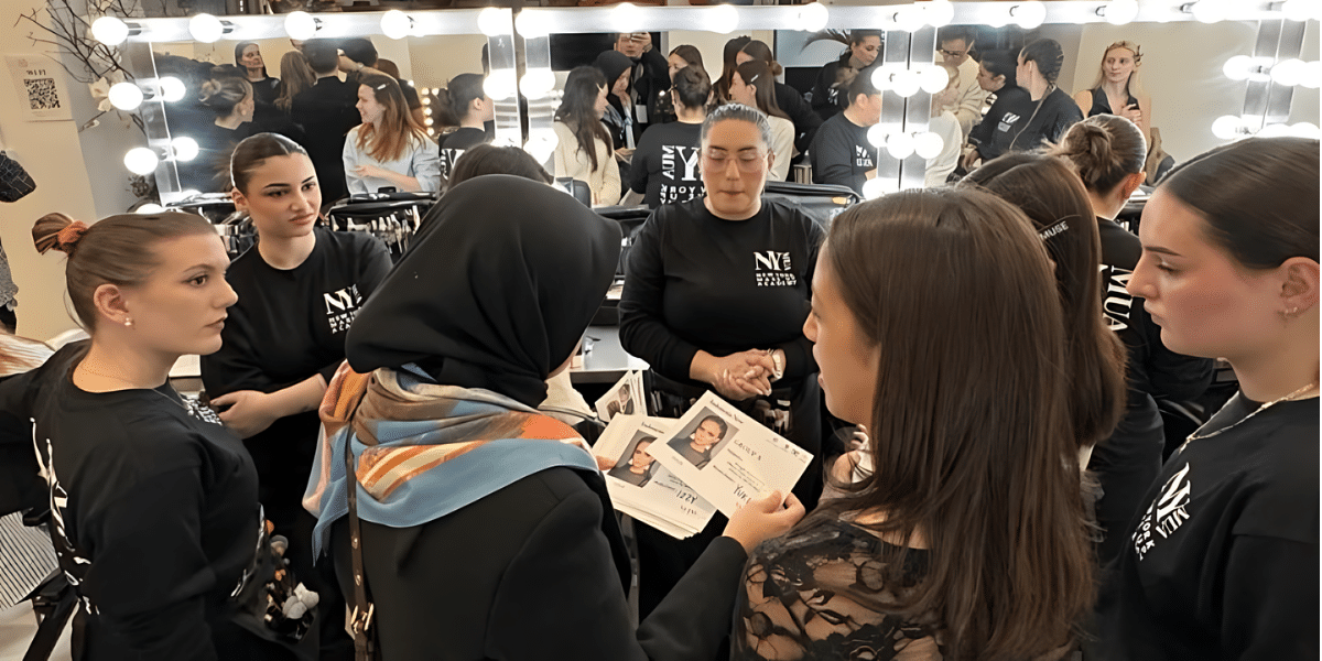 Indah Aini Indonesian Makeup Star Shines at NY Fashion Week