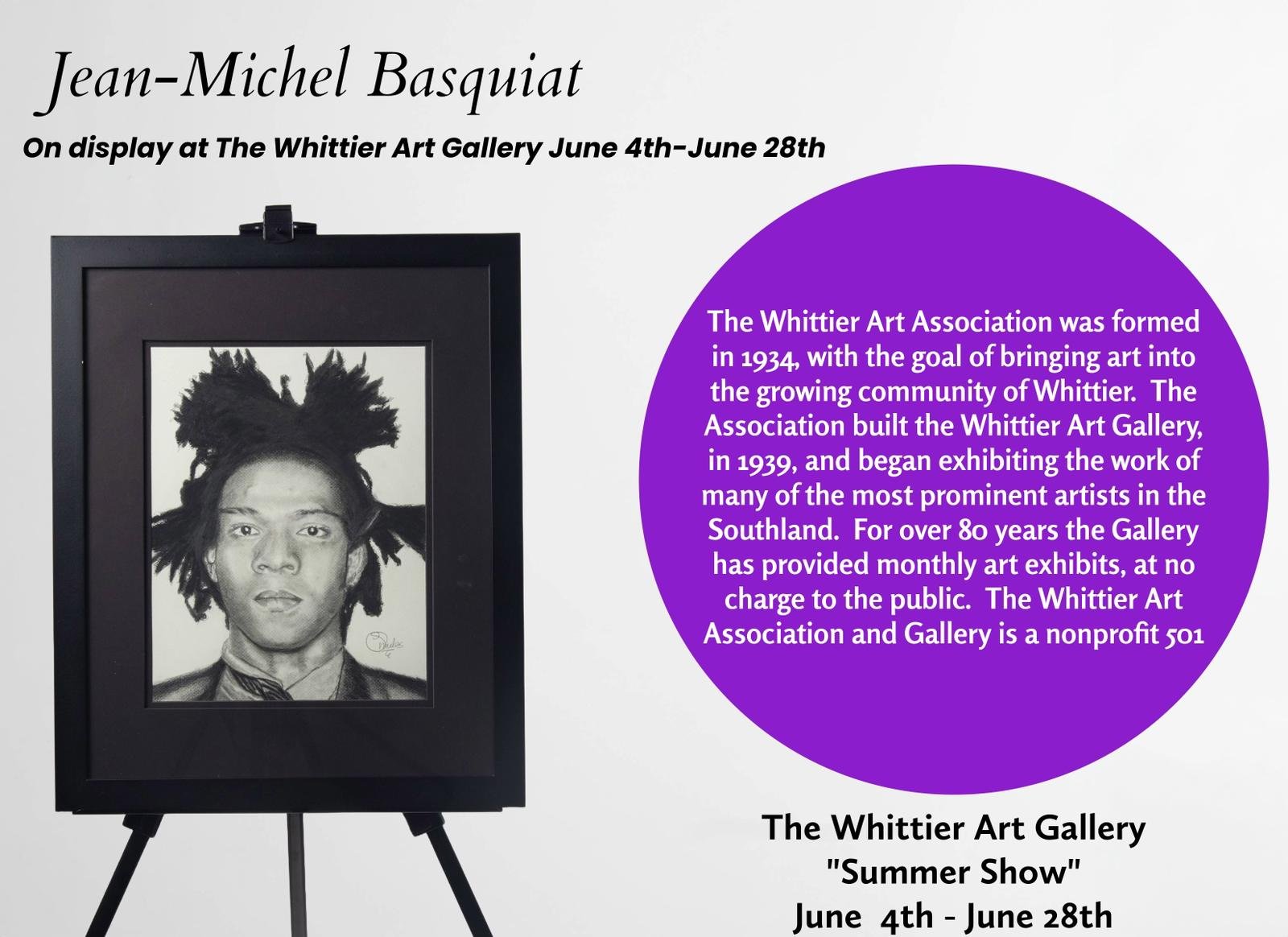 Leon “Shades” Ndemo Earns Recognition at Whittier Art Gallery’s 2025 Summer Show