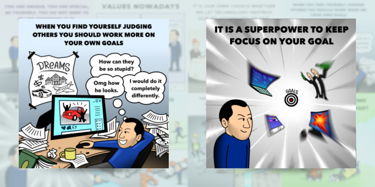 More Than Just Pictures: BlueMan Helping You Get Back Your Life