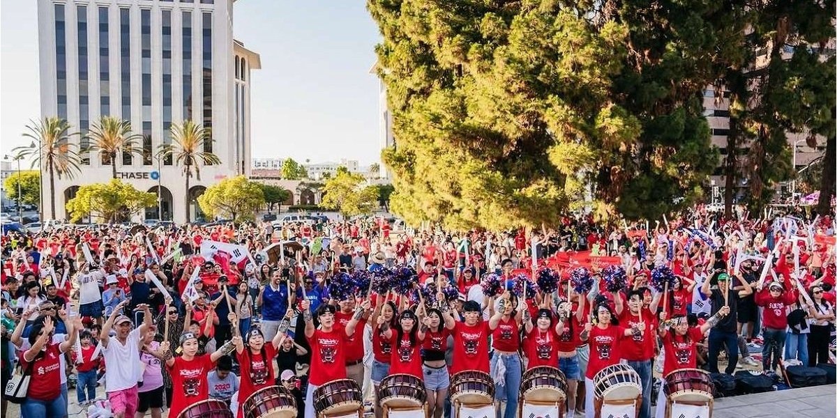 Juhyeon Yeon Brings Korean Culture to Koreatown’s World Cup Celebrations