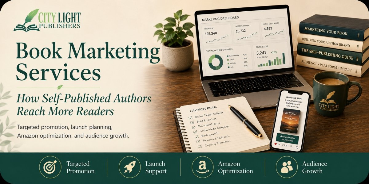 Book Marketing Services: How Self-Published Authors Reach More Readers