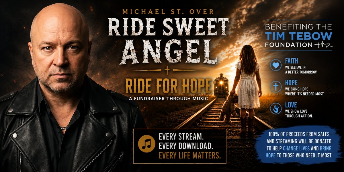 Michael St. Overturns Trauma Into a Hard-Rock Testament of Hope on “Ride Sweet Angel”