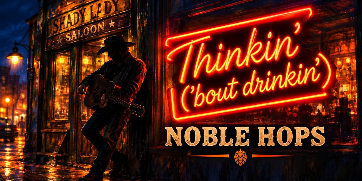 Noble Hops’ “Thinkin’ (‘Bout Drinkin’)” Turns Rock’s Favorite Pastime Into a Reckoning With Its Darkest Truths